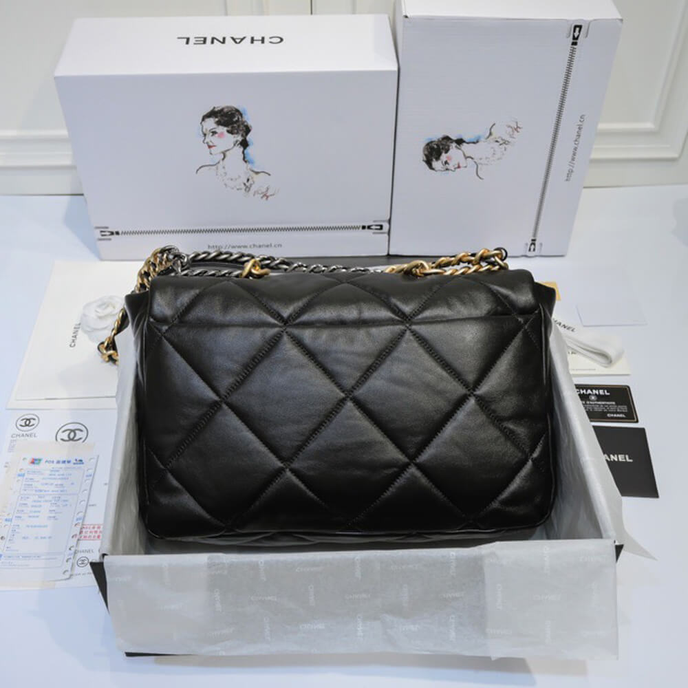 Ch*el 19 maxi handbag