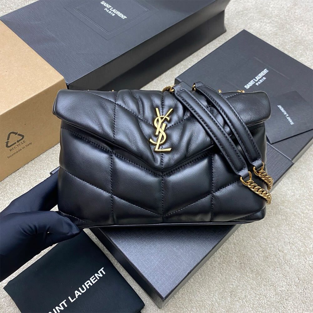YSL Toy Puffer in lambskin